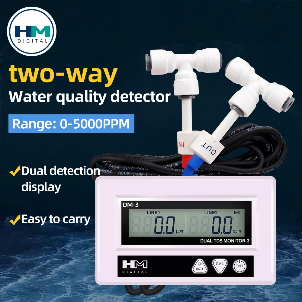 Marine Aquarium Water Analyzer - HM DM3 Online TDS EC penguji