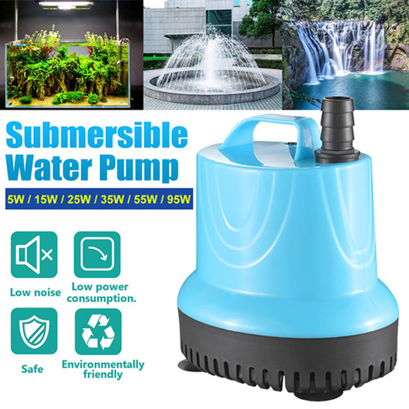 Marine Aquarium Return Pump - Pompa Air celup akuarium, 10/18/25/45/60/85/105W pompa