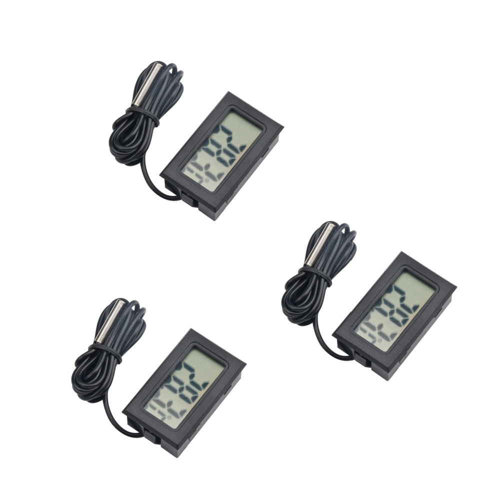 Termometer Digital LCD Mini FY - Marine Aquarium Water Analyzer ulasan dan harga