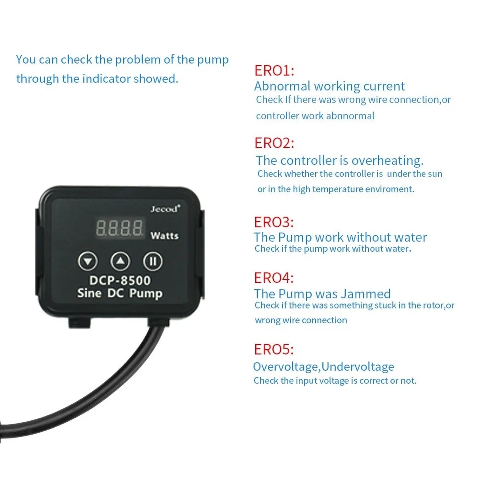 Jebao Jecod DCP 2500/3500/5000 - Marine Aquarium Return Pump ulasan dan harga