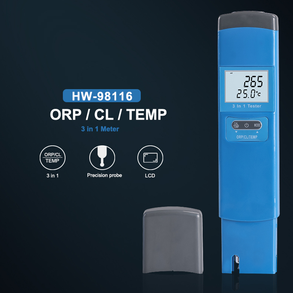 ORP/H2 Meter 3 in 1 Digital Wa - Marine Aquarium Water Analyzer ulasan dan harga
