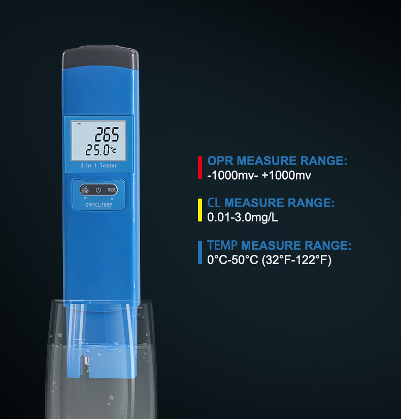 ORP/H2 Meter 3 in 1 Digital Wa - Marine Aquarium Water Analyzer ulasan dan harga
