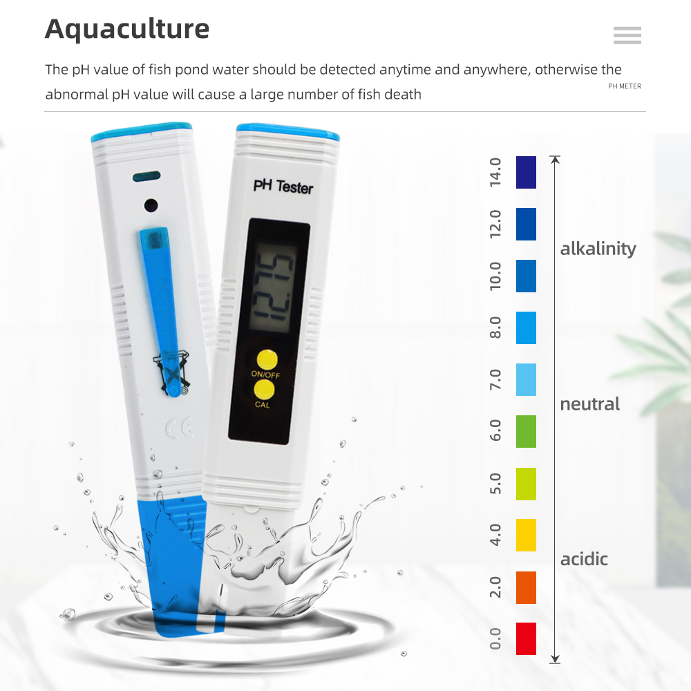 Penguji Kualitas Air LCD Digit - Marine Aquarium Water Analyzer ulasan dan harga