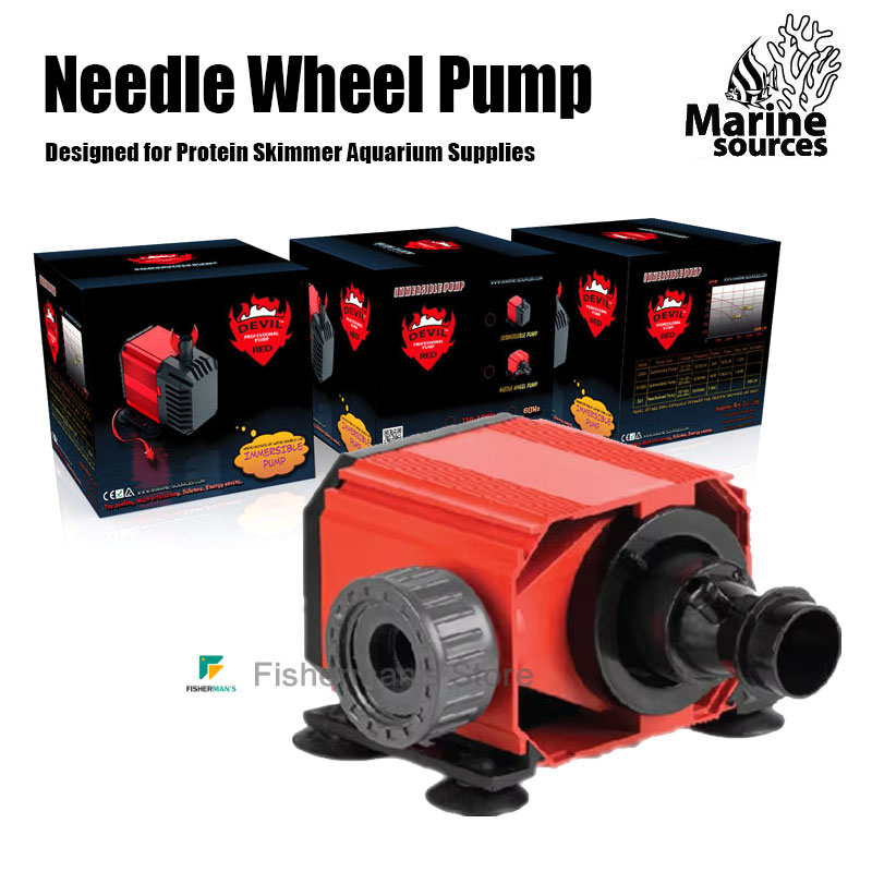 Pompa Roda Jarum Setan Merah D - Marine Aquarium Return Pump ulasan dan harga