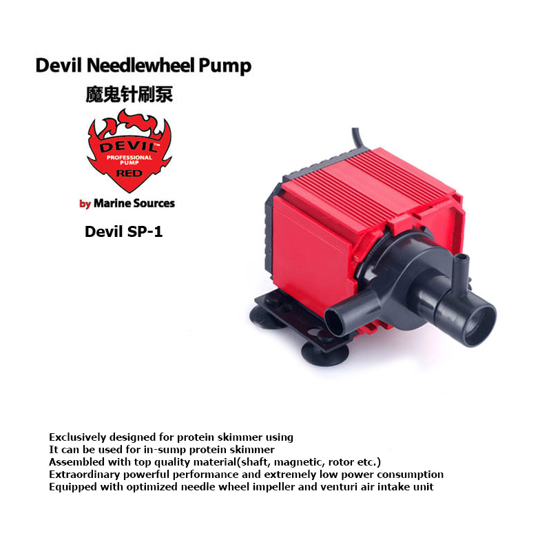 Pompa Roda Jarum Setan Merah D - Marine Aquarium Return Pump ulasan dan harga