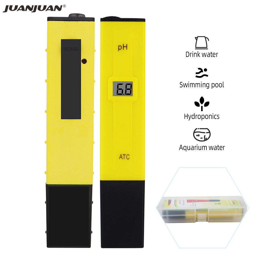 Digital PH Meter Pena Saku Tes - Marine Aquarium Water Analyzer ulasan dan harga