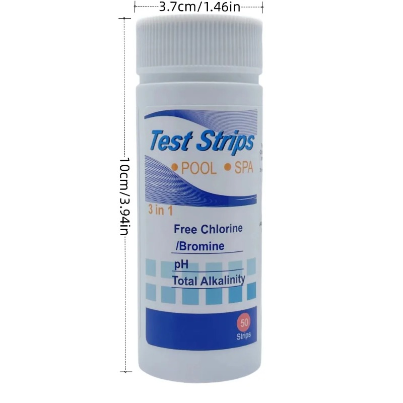 Strip Tes PH Klorin SPA Kolam  - Marine Aquarium Water Analyzer ulasan dan harga